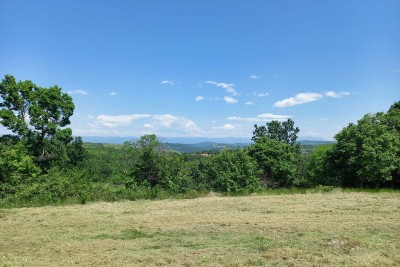 Poreč, Vižinada, okolica, Građevinsko zemljište s građevinskom dozvolom, 17 km od mora