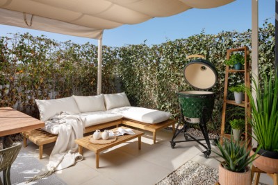 Poreč, Letzte Reihe Haus mit Garten 900 m vom Meer entfernt