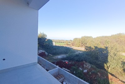 Poreč, dintorni, Appartamento al primo piano con due camere da letto e vista mare