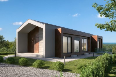 Poreč, dintorni, Villa di design con piscina, 13 km dal mare