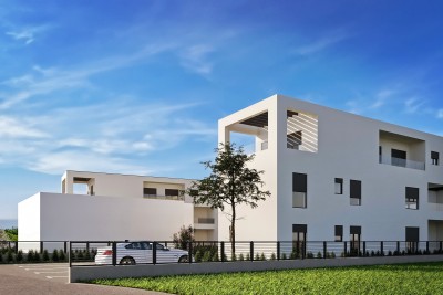 Poreč, Nearby Area, Apartment on the First Floor of a New Building, 900 m from the Sea