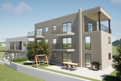 Poreč, okolica, Stan na 1. katu novogradnje, 3 km od mora