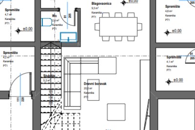 Poreč, Umgebung, Reihenhaus mit zwei Schlafzimmern, 12 km vom Meer entfernt