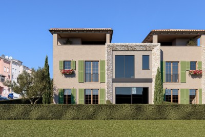 Poreč, okolí, Dům poslední v řadě se zahradou