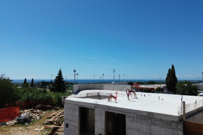 Poreč, okolica, Luksusowy apartament na 3. piętrze z widokiem na morze, 2 km od morza