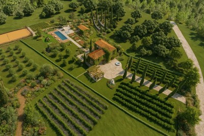 Okazja inwestycyjna w Istrii – Ekskluzywna działka pod stancję lub turystyczny resort