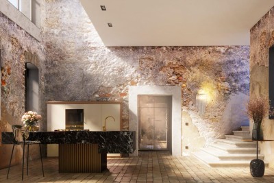 Pazin, Cerovlje, Einzigartige Villa in Renovierung, ruhige Lage