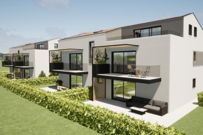 Poreč, okolica, Luksuzni stan s 3 spavaće sobe 2,5 km od mora