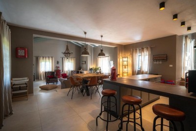 Mediterrane Villa mit Pool und Meerblick, Višnjan