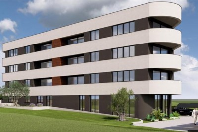 Poreč, okolica, Luksuzni stan  na 3. katu s pogledom na more, 2 km od mora