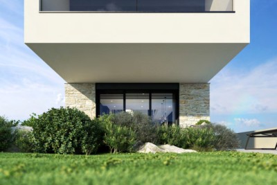 Poreč, dintorni, Villa di lusso con piscina e vista mare, a 5 km dal mare