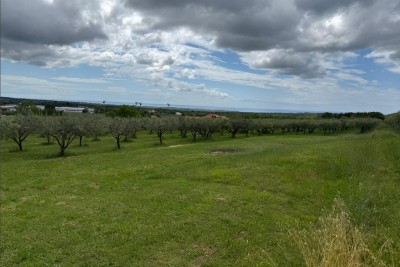 Poreč, Surroundings, Building Land with Sea View, 10 km from the Sea