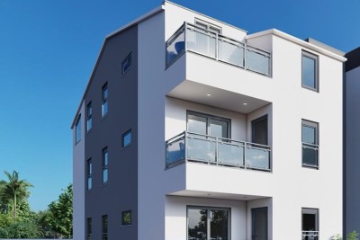 Poreč, okolica, Stan s jednom spavaćom sobom na 2. katu, 500 m od mora