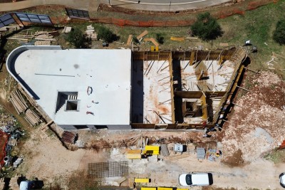 Poreč, okolica, Luksusowy apartament na 3. piętrze z widokiem na morze, 2 km od morza