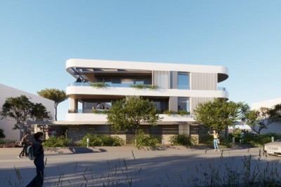 Umag, uža okolica, Luksuzni stan na 2. katu novogradnje, 2 km od mora