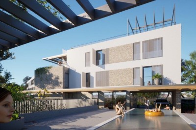 Umag, Umgebung, Baugrundstück mit Baugenehmigung 500 m vom Meer