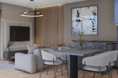 Poreč, Surroundings, Apartments in a Modern Building Under Construction, 3 km from the Sea